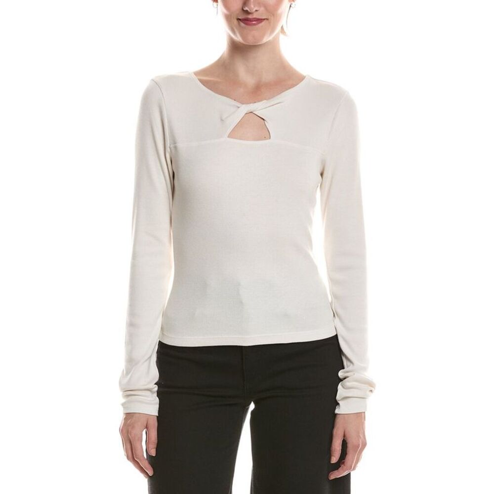 Michael Stars Womens Yara T-Shirt, White